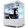 Produktbild: kiebel.de Gaming PC Booster V AMD Ryzen 5 5500, 16GB DDR4, NVIDIA RTX 3050 6 GB, 1TB SSD, Windows 11, Gaming PC - Weiß