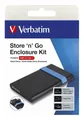 Produktbild: Verbatim Store'N'Go 2,5 Zoll Festplattengehäuse, USB 3.2 Gen1, #1906839