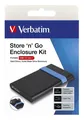 Produktbild: Verbatim Store'N'Go 2,5 Zoll Festplattengehäuse, USB 3.2 Gen1, #37907016