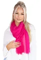 Produktbild: Lolus Dünner, leichter und weicher Uni Damen Schal in gewellter Struktur - Isabella (pink, One Size)