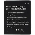 Produktbild: AccuCell Akku nur passend für den WIKO Lenny 4 Akku 3913, Lenny 4 Plus, Harry Li-Ion, 3,8 Volt 2500mAh, 9,5Wh, removable