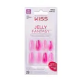 Produktbild: Falsche Nagelset, Kiss Jelly Fantasy Künstliche Nägel, Stil KGFJ02, 28 Stück