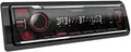 Produktbild: Kenwood KMM-BT408DAB - USB-Autoradio mit DAB+ & Bluetooth Freisprecheinrichtung (Soundprozessor, USB, AUX, 1 x Pre-Out 2.5 V, 4 x 50 Watt, Tastenbeleuchtung rot, inkl. DAB+ Antenne)