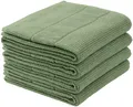 Produktbild: Schiesser Handtücher Turin aus 100% Baumwolle in dezenter Reiskornoptik, Frottier (Set, 4-St), MADE IN GREEN by OEKO-TEX®