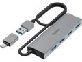 Produktbild: HAMA 4 Ports, USB Hub, Anthrazit