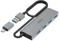 Produktbild: Hama USB-Hub USB-Hub 4 Ports, USB 3.2 Gen1