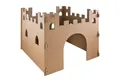 Produktbild: Kingpower Spielhaus Kinder Spielhaus Burg Pappe Pappburg Kartonburg Kartonhaus Spielburg