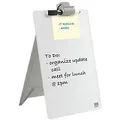 Produktbild: Nobo Desktop-Notizboard 1905173 Mit trocken abwischbarer Glasoberfläche 21,6 x 29,7 cm Brillant Weiß