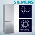 Produktbild: Siemens KG36EALCA  Kühl-Gefrierkombination Inhalt Kühlbereich 214 Liter