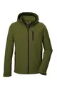Produktbild: killtec Herren Softshelljacke/Outdoorjacke mit abzippbarer Kapuze KOW 92 MN SFTSHLL JCKT, moos, L, 41829-000