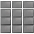 Produktbild: ASA Selection 78056076 Weboptik Tischset, 46 x 33 cm, Polychlorid, grau (12 Stüc