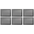 Produktbild: ASA Selection 78056076 Weboptik Tischset, 46 x 33 cm, Polychlorid, grau (6 Stück