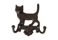 Produktbild: Dragimex Kleiderhaken Katze Kleiderhaken aus Gusseisen