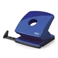 Produktbild: Novus B 230 Locher (Locherleistung 30 Blatt Papier, fest einrastende Anschlagschiene, Vollmetallgerät mit kunstoffummanteltem Oberteil) blau