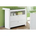 Produktbild: trendteam Wickelkommode Wickeltisch Wickelschrank Wickelregal Babytisch weiß