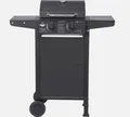 Produktbild: EL FUEGO San Jose Gasgrill 2 Brenner (2x 2,5 kW) Gusseisenrost Thermometer NEU
