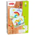 Produktbild: HABA Zuordnungsspiel Scheibix – Motive mit bunten Holzspielsteinen nachbauen, inkl. vielseitiger Vorlagekarten, Lernspiel ab 3 Jahren – 1307162001