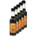 Produktbild: Heinz - 5er Pack Süße asiatische Sojasauce in 150 ml Glasflasche - Soja Sauce Würzsauce aus Sojabohnen hergestellt und mit feinen Kräutern und Gewürzen