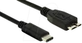 Produktbild: DELOCK 83677 - USB 10 Gb/s Kabel, C Stecker auf Micro B Stecker, 1 m