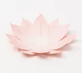 Produktbild: Flexible Hanji-Papierschale Wasserlilie Blassrosa
