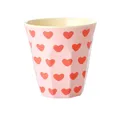 Produktbild: rice Becher Rice Becher Melaminbecher aus 100% Melamin Sweet Hearts Print medium