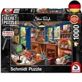 Produktbild: Schmidt Spiele 59977 Secret Puzzle, Vaters Werkstatt, 1000 Teile Puzzle