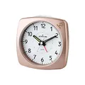 Produktbild: Atrium Wecker Analog Quarz ohne Ticken, mit Licht und Snooze rosé metallic A251-17