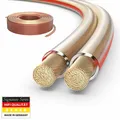 Produktbild: 15m HiFi Boxen Lautsprecher kabel 2 x 2,5mm² 99,9% OFC Vollkupfer 0,20mm Litze
