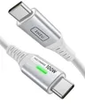 Produktbild: INIU USB C auf USB C Kabel, 100W USB C [2m Weiß] Ladekabel, Typ C Schnellladekabel Nylon Handy Datenkabel für Samsung S25 S24 Ultra, iPhone 17 16, Google Pixel 10, iPad Pro Huawei Xiaomi 13 usw.