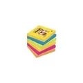 Produktbild: 3M Post-it Super Sticky Notes Haftnotizen, 76 x 76 mm, Rio de Janeiro Collection, 90 Blatt/Block - 1 Stück (6546SR)