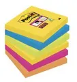 Produktbild: Post-it Haftnotizen super sticky notes, 76 x 76 mm, Carnival 1 bis 24 Stk
