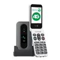 Produktbild: Doro Leva L30 Handy Seniorenhandy Klapp 2,8-Zoll-Display Graphit-Weiß 