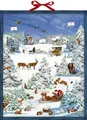 Produktbild: Winterwunderland, Zettel-Adventskalender mit Pop-up Barbara Behr
