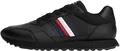 Produktbild: Tommy Hilfiger Herren Runner Sneaker New Eva Stripes Low Top, Schwarz (Black), 41