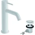 Produktbild: hansgrohe Tecturis S Einhebel-Waschtischarmatur 110 CoolStart wassersparend+, Ausladung 116 mm, 73314700, Farbe: Weiß matt