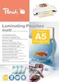 Produktbild: Peach Laminierfolien A5 154x216mm 125mic matt