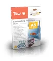 Produktbild: Peach Laminierfolien A5 - 125 Mic - 100 Pouches - Matt - Beschreibbar - Premiumqualität Für Beste Laminierergebnisse - Kompatibel Mit Geräten Aller Markenhersteller - S-PP525-30