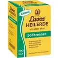 Produktbild: LUVOS Heilerde ultrafein akut Sodbrennen Kapseln 100 St
