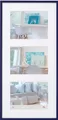 Produktbild: New Lifestyle Galerierahmen 3 Fotos 13x18 blau