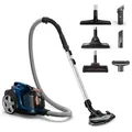 Produktbild: Philips PowerPro Expert Beutelloser Staubsauger, Turbobürste, 99.9 % Staubaufnahme, 900 W, Blau (FC9745/09) - Königsblau