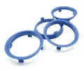 Produktbild: 4x Zentrierringe 71,6-66,6 / 71,6 auf 66,6 BLAU