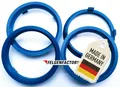 Produktbild: 4x Zentrierringe BLAU 71,6 66,6 / 71 6 auf 66 6