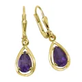 Produktbild: Fascination Ohrschmuck Ohrhänger 333 Gelbgold Amethyst Tropfen