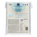 Produktbild: Abena Waschbare Unterlage m. Flügel, PU 75 x 85 cm, Blau, 1 Stück
