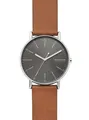 Produktbild: Skagen SIGNATUR Uhr Herrenuhr Lederarmband braun SKW6578