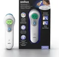 Produktbild: Braun Stirn-Fieberthermometer No touch + touch Stirnthermometer - BNT300, Mit Position Check™ - Anleitung für genaue Messwerte