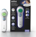 Produktbild: Braun BNT300WE Stirnthermometer kontaktlos mit Farbdisplay Weiß LCD