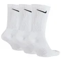 Produktbild: Nike - Everyday Cushioned Training Crew Socks - Multifunktionssocken Unisex XL - EU: 46-50 weiß/grau