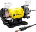 Produktbild: TROTEC Doppelschleifmaschine PBGS 10-120 | 120W Doppelschleifer inkl. flexibler Welle Multifunktionsgerät zum Schleifen, Polieren, Trennen, Fräsen und Gravieren