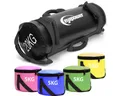 Produktbild: eyepower Gewichtssack 20kg Power Bag mit 4 Kettlebell Gewichten - 20x60 Sandsack Wasserdicht, Sandbag für Krafttraining, Functional Training und Ausdauer Workout